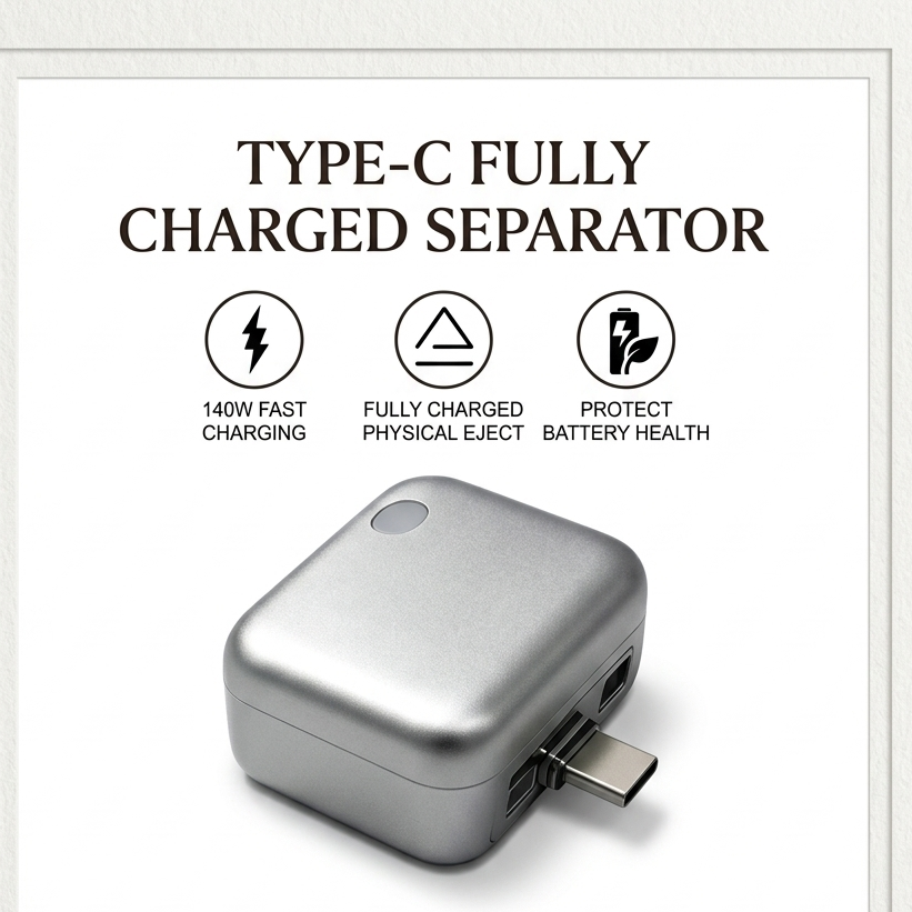 Noviq SafeCharge | USB-C Auto Charge Disconnect