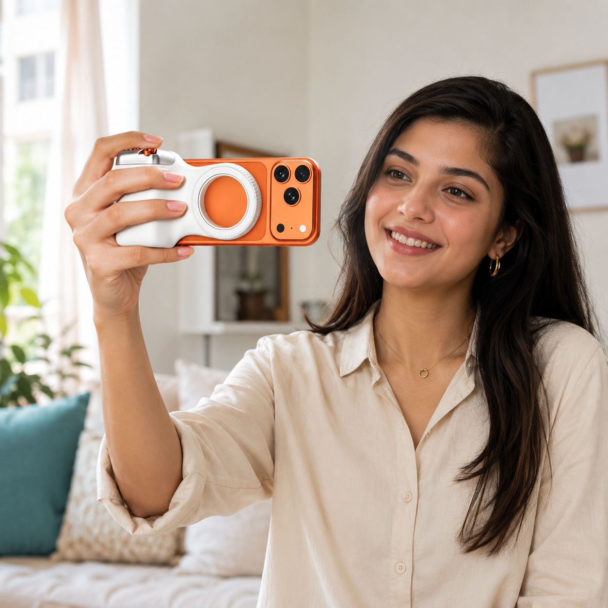 MagSafe Camera Grip |Magnetic Phone Grip