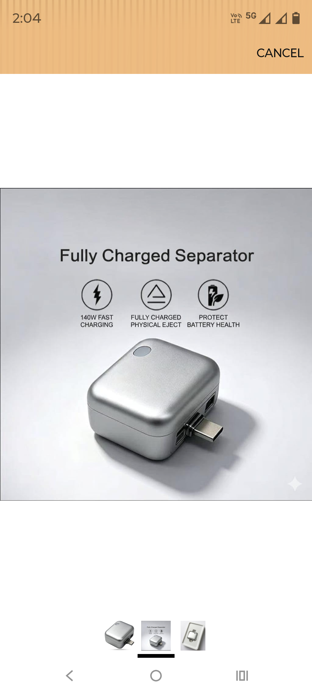 Noviq SafeCharge | USB-C Auto Charge Disconnect